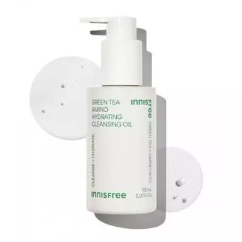 Innisfree Green Tea Amino Hydrating Cleansing Oil 150ml FREE