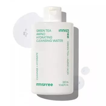 Innisfree Green Tea Amino Moist Cleansing Water 320ml FREE