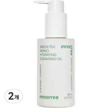 Innisfree Green Tea Amino Moisture Cleansing Oil, 150ml, 2 units