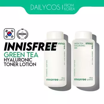 Innisfree Green Tea Гиалуроновая кислота для кожи + лосьон 170 мл