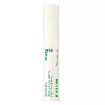 Innisfree Green Tea Hyaluronic Acid Glow Eye and Face Ball, 1 шт., 10 мл