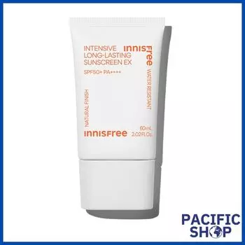 [Innisfree] Интенсивный солнцезащитный крем длительного действия EX SPF50+ PA++++ 60мл