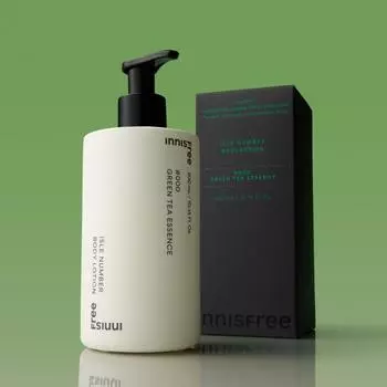 Innisfree Isle Number Body Lotion [Эссенция зеленого чая] 300 мл, корейская косметика