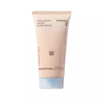 Innisfree Jeju Volcanic Pore Dual Mask Pack 110g | Deep Cleansing & Sebum Control Clay Mask | Korean K-Beauty Skincare for Clear Pores 110g