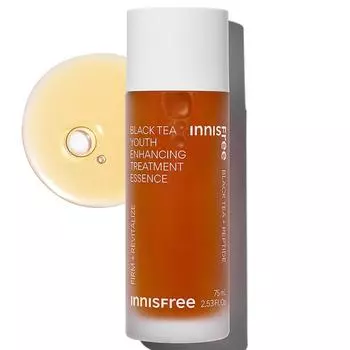 Innisfree Black Tea Youth Enhancing Treatment Эластичная эссенция, 1 упаковка, 75 мл