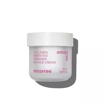 [Innisfree] Коллагеновый крем с керамидами и зеленым чаем, 50 мл
