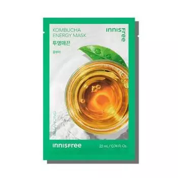 Innisfree Kombucha Energy Mask 1 sheet,Korean mask pack