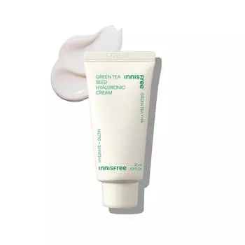 Innisfree Крем с гиалуроновой кислотой Green Tea Seed 30 мл, корейская косметика