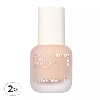 Innisfree Легкая основа под макияж 30 мл, 2 шт., 03 Персиковый