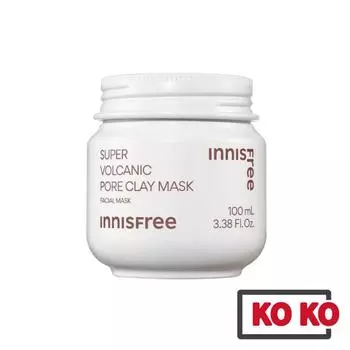 [innisfree] Маска с супер вулканической глиной для пор, 100 мл