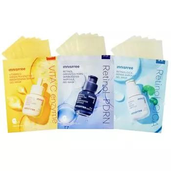 Innisfree Маска тканевая ежедневная с семенами зеленого чая и гиалуроновой кислотой Оригинал -