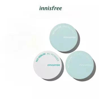 [Innisfree] Минеральная пудра без кожного сала 5 г / AC-пудра без кожного сала 5 г / Минеральная пудра без кожного сала 8,5 г