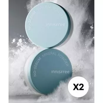 Innisfree Минеральная пудра No Sebum 5 г 2 шт. FREE