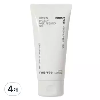 Innisfree Мягкий пилинг-гель Green Barley, 120 мл, 4 шт.