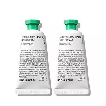 Innisfree My Perfumed Hand Cream 30 мл [05 Snowy Day] 2 шт., Корейская косметика