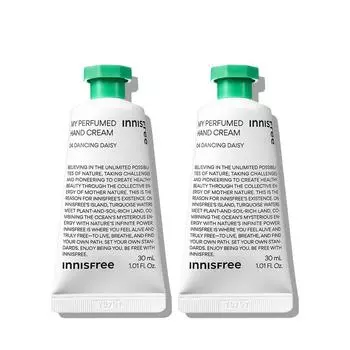 Innisfree My Perfumed Hand Cream 30 мл [04 Dancing Daisy] 2 шт., Корейская косметика