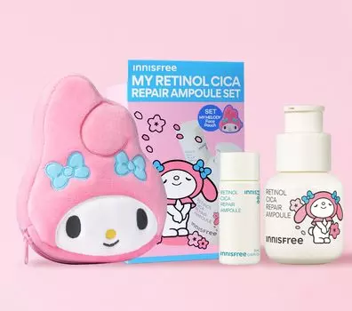 innisfree My Retinol Cica Repair Serum Set Оригинальный продукт -