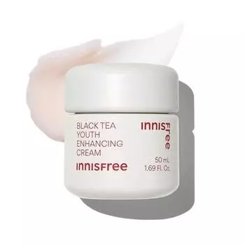 Innisfree New Black Tea Молодежный крем для повышения упругости, 50 мл, 1 шт. Популярная корейская косметика