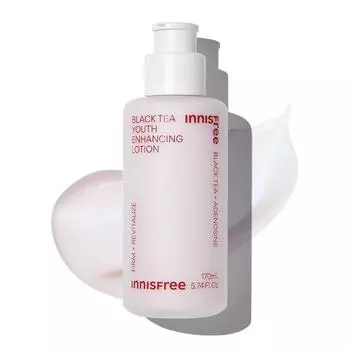 Innisfree New Black Tea Молодежный лосьон, повышающий эластичность, 170 мл, 1 шт.