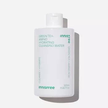 Innisfree NEW Green Tea Amino Увлажняющая очищающая вода 320 мл