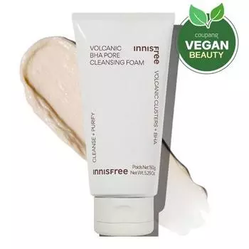 Пенка для умывания Innisfree New Volcanic Baja Pore Cleansing Foam, 150 г, 1 шт. Известная корейская косметика, популярные продукты