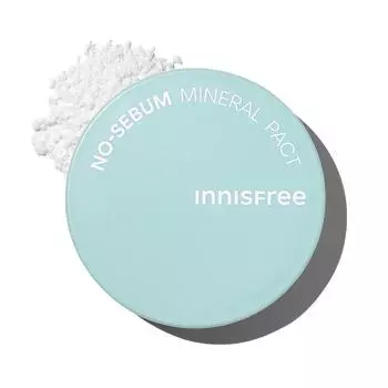 Innisfree No Sebum Mineral Pact 8.5g, корейская косметика