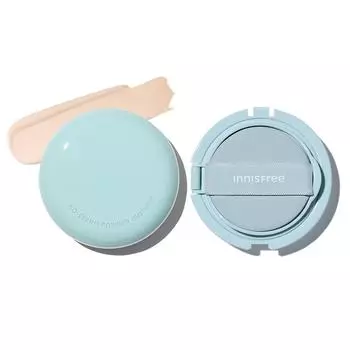 Innisfree Пудра-кушон No Sebum [13C] SPF35 PA++ 14 г + Сменный блок 14 г, корейская косметика