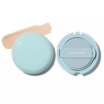 Innisfree Пудра-кушон No Sebum [21N] SPF35 PA++ 14 г + сменный блок 14 г, корейская косметика