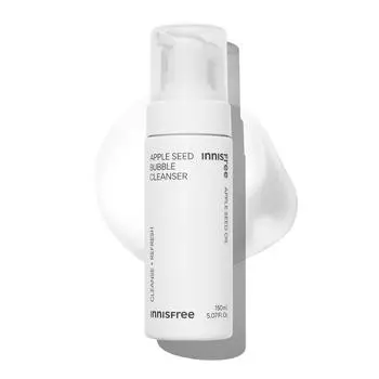 Innisfree Очищающее средство Apple Seed Bubble Cleanser 150 мл, 1 шт., корейская косметика