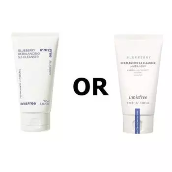 [Innisfree] Очищающее средство Blueberry Rebalancing 5.5 100ml