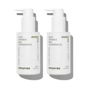 Innisfree Olive Vitamin E Real Очищающее масло 150 мл 2 шт.