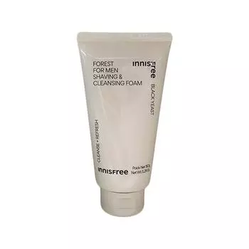 Innisfree Пена для бритья и очищения Forest for Men 150gAD, 150 г, 1 шт.