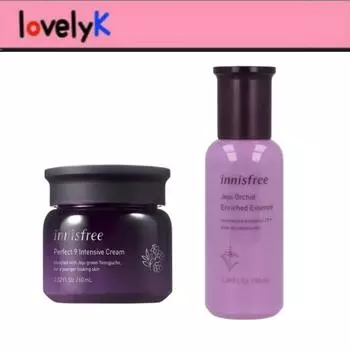 Innisfree Perfect 9 Intensive Cream 60 мл + Innisfree Hanlan Enriched Essence 50 мл Специальный набор