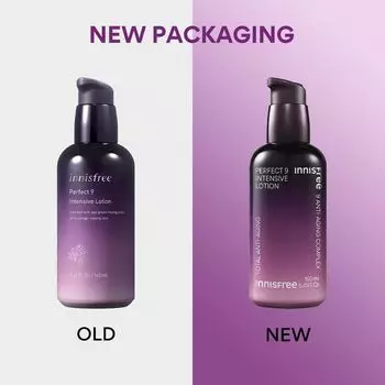 Innisfree Perfect 9 Intensive Lotion 160ml AUTHENTIC STORE