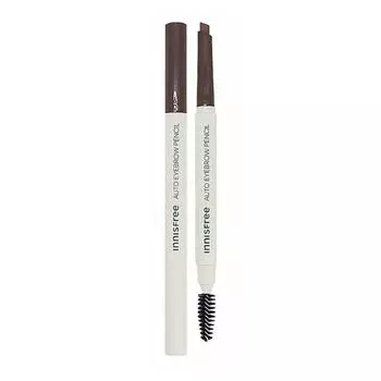 Innisfree плоский карандаш для бровей 0,3 г, 5 эспрессо коричневый, 1 шт.