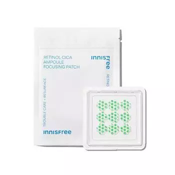 Innisfree Retinol Cica Ampoule Focusing Patch 1 шт., корейская косметика