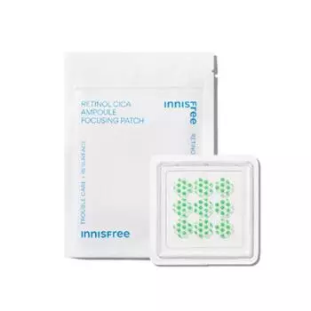 INNISFREE Retinol Cica Ampoule Фокусирующий патч (9 патчей) - Уход за проблемами + Resurface (3 варианта) 1PCS