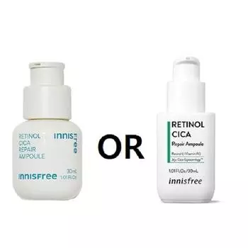 [Innisfree] Retinol Cica Восстанавливающая ампула 30ml