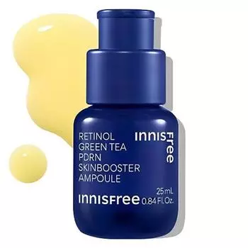 Innisfree Retinol Green Tea PDRN Skin Booster Ампула 25 мл