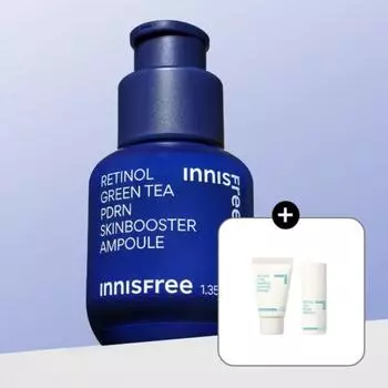 Innisfree Ретинол Зеленый чай Pdrn Бустер для кожи Ампула 40мл