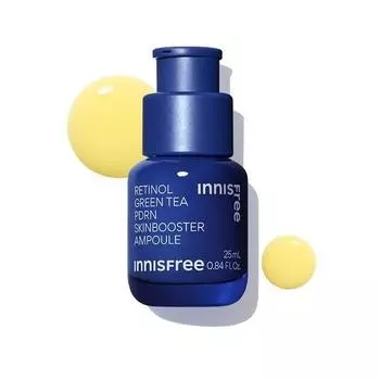 [Innisfree] Ретинол Зеленый чай PDRN Skinbooster Ампула 25 мл