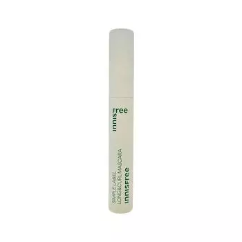 Innisfree Тушь для ресниц Simple Label Long & Curl 7,5 г, 1 шт.