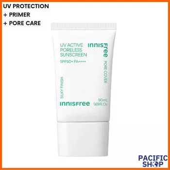 [Innisfree] Солнцезащитный крем с УФ-активностью и беспористым эффектом SPF50+ PA++++ 50 мл