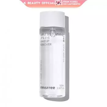 Innisfree Средство для снятия макияжа с глаз и губ с семенами яблока, 100 мл