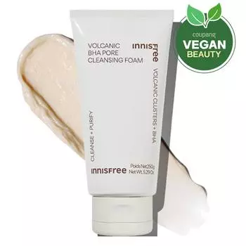 Innisfree Super Volcanic Pore Очищающая пенка с BHA - 150 мл