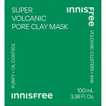 Innisfree Супер вулканическая маска для пор с глиной 100 мл