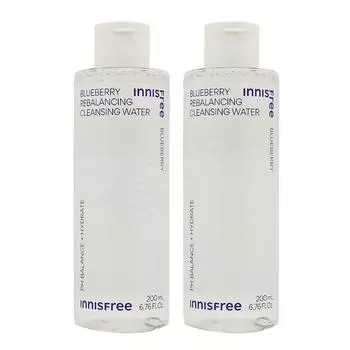 Innisfree Superfood Blueberry Rebalancing Cleansing Water, 2 packs, 200ml