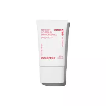 Innisfree Tone Up No Sebum Sun Screen EX SPF 50+ PA++++ 60 мл (3 варианта) #1pcs