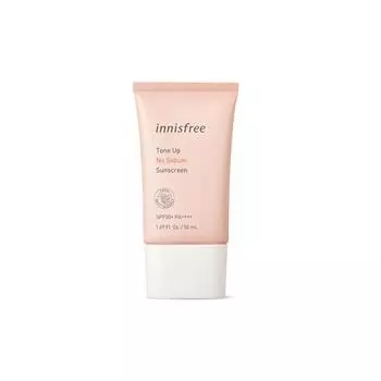 [Innisfree] Тонизирующий солнцезащитный крем без кожного сала SPF50+ PA++++ 50мл