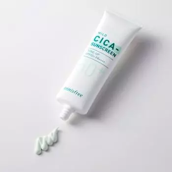 Innisfree - True Mild Cica sunscreen SPF50+ PA++++ 50mL